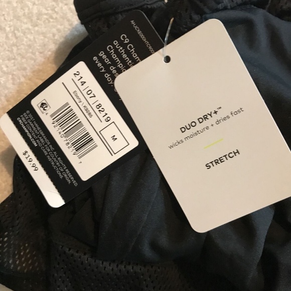 Champion black cap sleeve T - womens medium - NWT - Picture 5 of 5